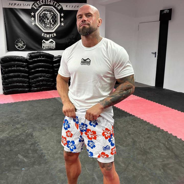 Actual product image Phantom Athletics Fightshorts FUSION 2in1 Hawaii (L)