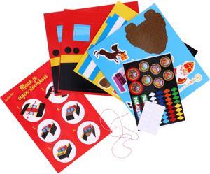 Image du produit Grafix Kit de bricolage Sinterklaas - Construisez votre propre bateau à vapeur