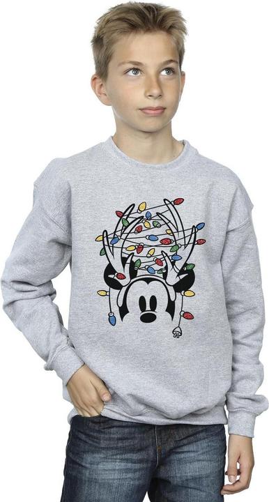 Immagine prodotto Disney Mickey Mouse Christmas Head Lights Felpa Ragazzi (152, 158)