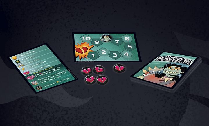 Produktbild Dungeons & Dragons - Dungeon Mayhem, Kartenspiel, 2-4 Spieler, ab 8 Jahren (DE-Ausgabe) (Deutsch)