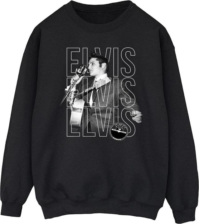 Elvis Triple Logo Portrait Sweatshirt (M)