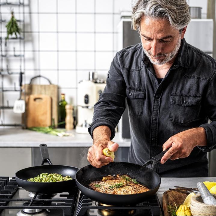 Immagine prodotto KitchenAid Patelnia ceramiczna 28 cm (30 cm, Padella per friggere, Alluminio)
