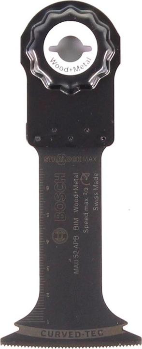 Produktbild Bosch Professional Zubehör BIM Tauchsägeblatt MAII 52 APB, Wood and Metal, 70 x 52 mm, 1er-Pack