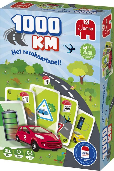 Actual product image Jumbo 1000 km Card Game (German, Dutch)