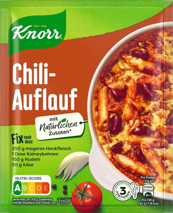 Produktbild Knorr Fix Chili Auflauf (33 g)