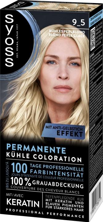 Syoss Kühle Coloration (9 5 Kühles Perlblond)