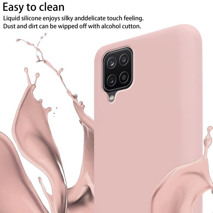 Produktbild Cadorabo TPU Cover Handy Kette Liquid (Samsung Galaxy A12, Samsung Galaxy M12)