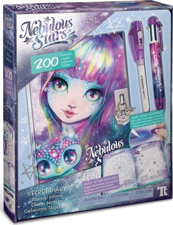 Image du produit Tween Team Journal secret (A5, À rayures, Couverture rigide)