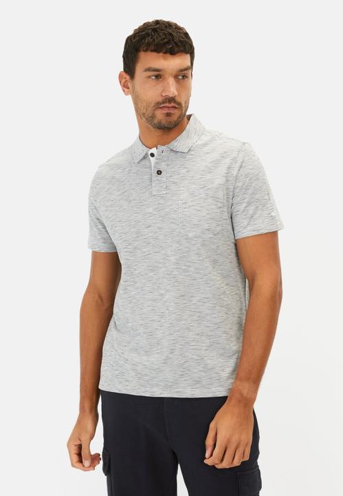 Immagine prodotto Camel Active Meliertes Kurzarm Poloshirt aus Baumwolle (XL)