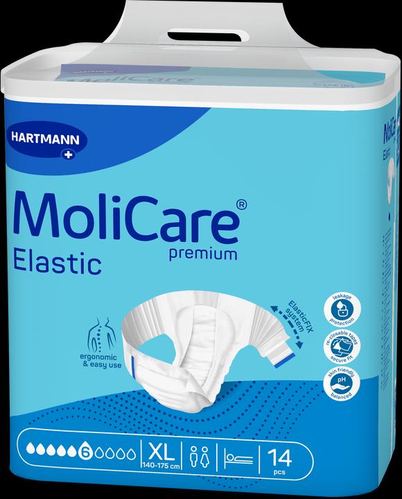 MoliCare Elastic 6 Inkontinenz Slip (14 x, Large plus)