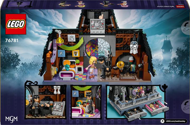 Produktbild LEGO Wednesdays und Enids Zimmer im Studentenwohnheim (76781, LEGO Wednesday, LEGO Seltene Sets)