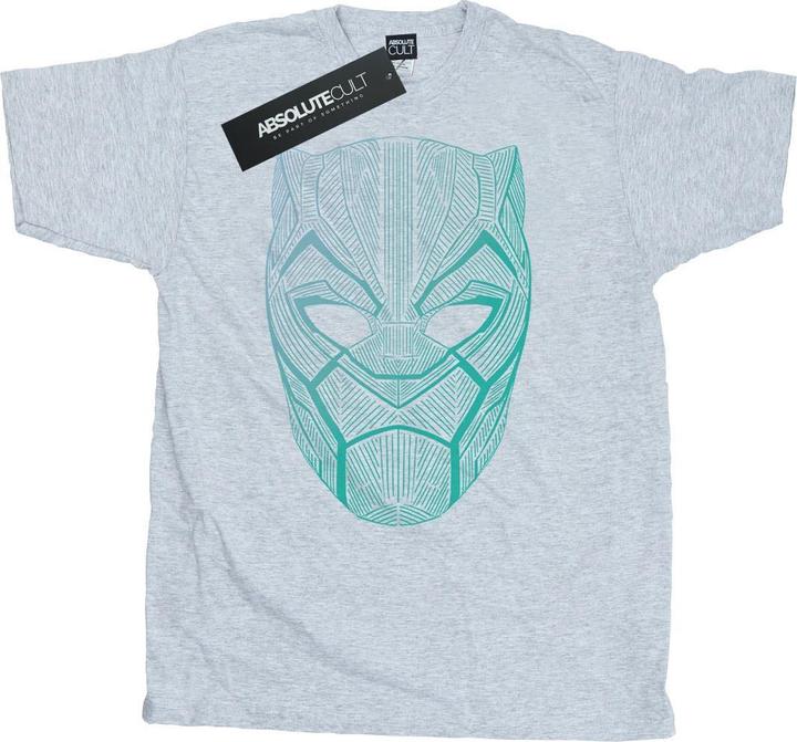 Image du produit Mens Black Panther Tribal Mask T-Shirt (XL)