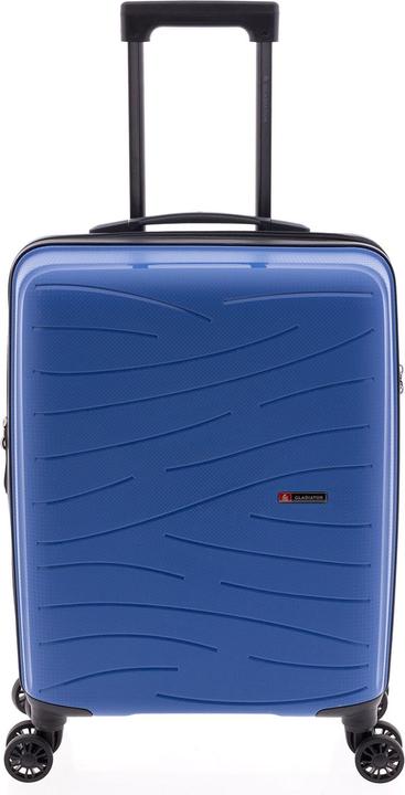 Wüsthof 1700 4 Rollen Kabinentrolley 55 cm mit Dehnfalte (36 l, Handgepäck (bis 50l))