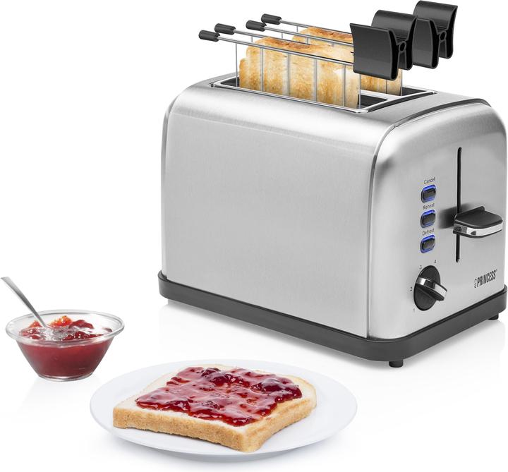 Image du produit Princess Grille-pain en acier inoxydable