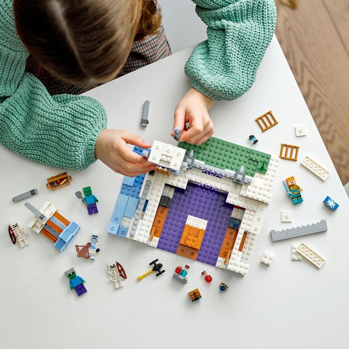 Produktbild LEGO Der Eispalast (21186, LEGO Minecraft)