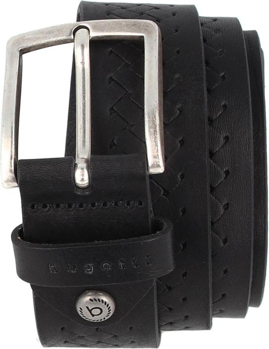 Actual product image Bugatti Belt leather (100)