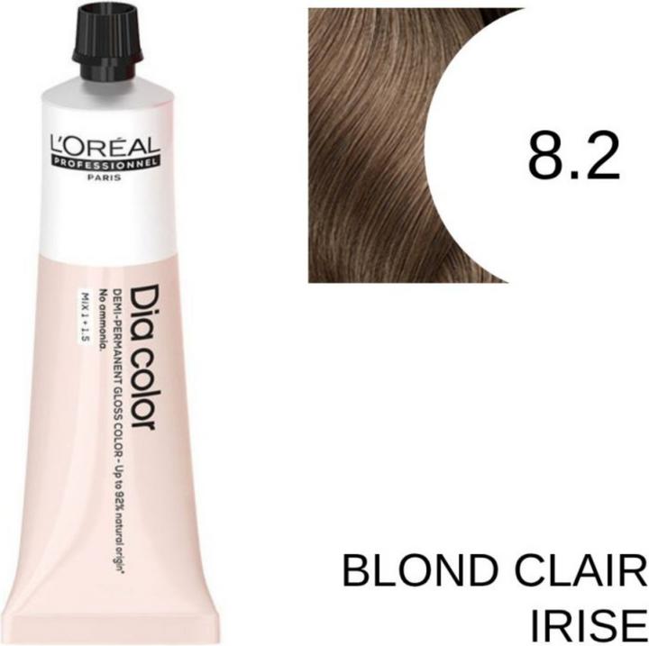Image du produit L'Oréal Paris Loreal DIA Color 8,2 Blond clair irisé 60 ml (8.2 Blond clair irisé)