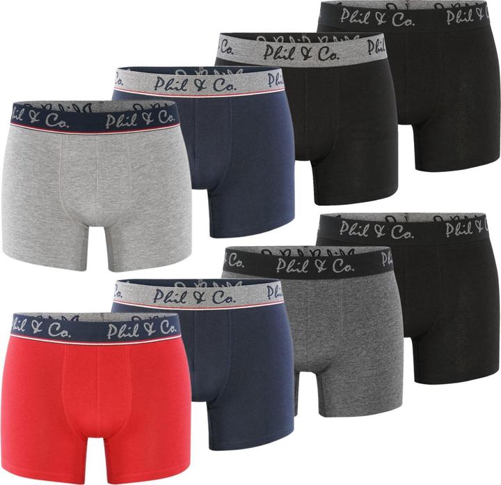 Immagine prodotto Phil & Co. Berlin Maglia retrò da 8 pantaloncini (M, confezione da 8)