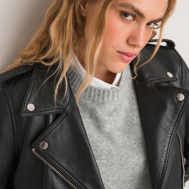 Produktbild La Redoute Collections Lederjacke Gaston (48)