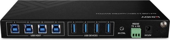 Produktbild Lindy 4x4 USB 3.2 Gen 1 Matrix Switch over IP