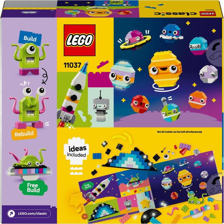Image du produit LEGO Planètes créatives de l'espace (11037, LEGO Classic)