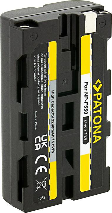 Actual product image Patona battery f. Sony NP-F550 (Camera battery)