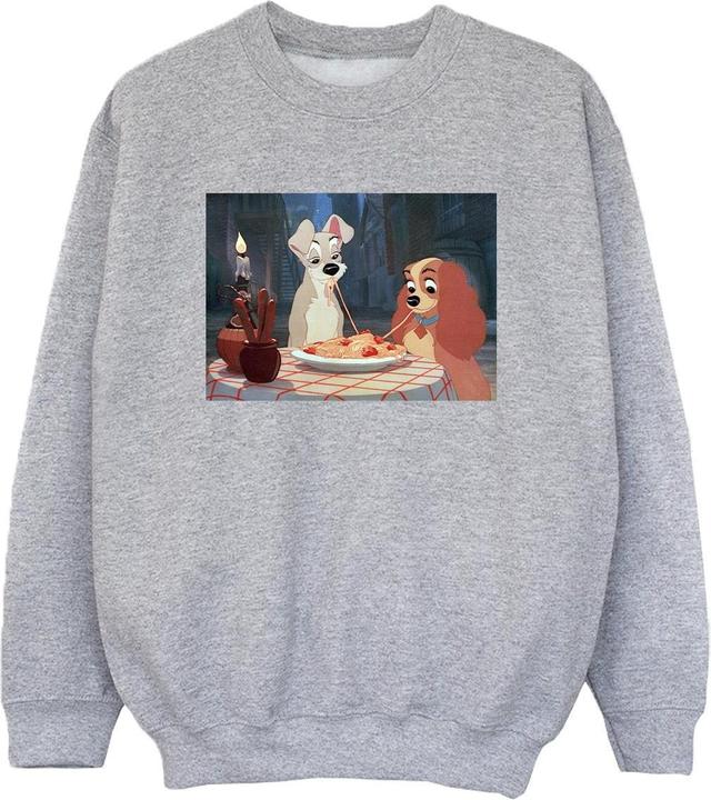 Disney Lady And The Tramp Spaghetti Photo Sweatshirt Jungen