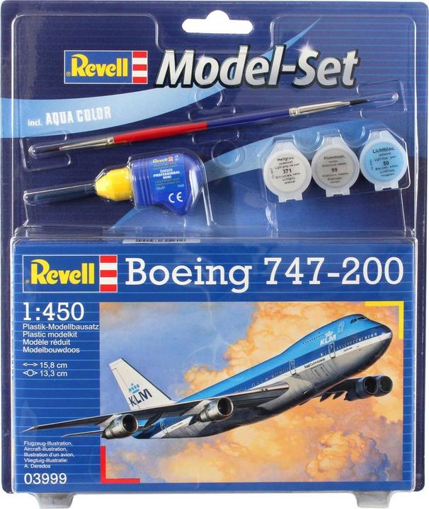 Actual product image Revell Boeing 747-200