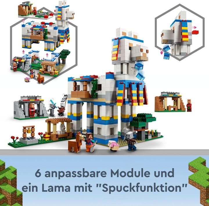 Produktbild LEGO Das Lamadorf (21188, LEGO Minecraft)