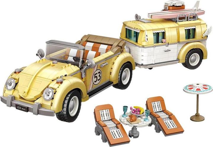 Image du produit LOZ Voiture avec camping-car