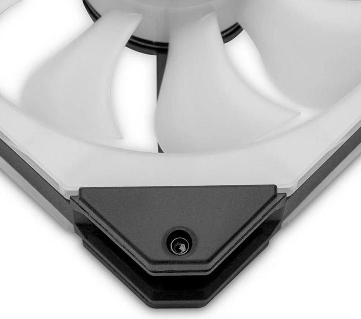 Actual product image EKWB EK-Quantum Impulse 120 D-RGB PWM fan - 120mm, black (120 mm, 1 x)