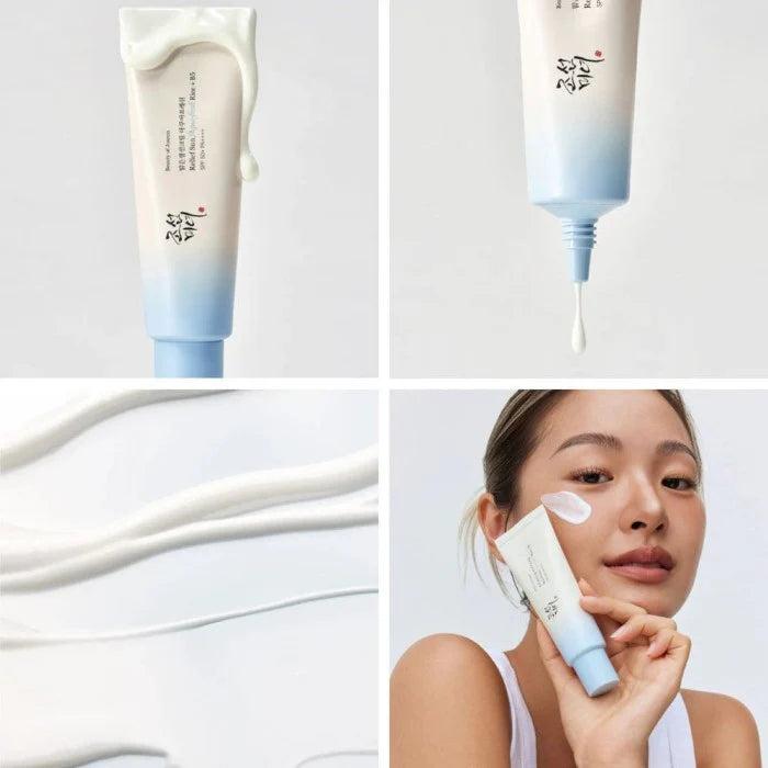 Actual product image Beauty of Joseon Relief Sun Aqua Fresh + B5 (Suntan cream, SPF 50+, 50 ml, 47.91 g)
