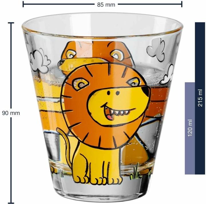 Actual product image Leonardo Drinking cup Bambini Lion 120 ml, 6 pieces (0.22 l, 6 x)