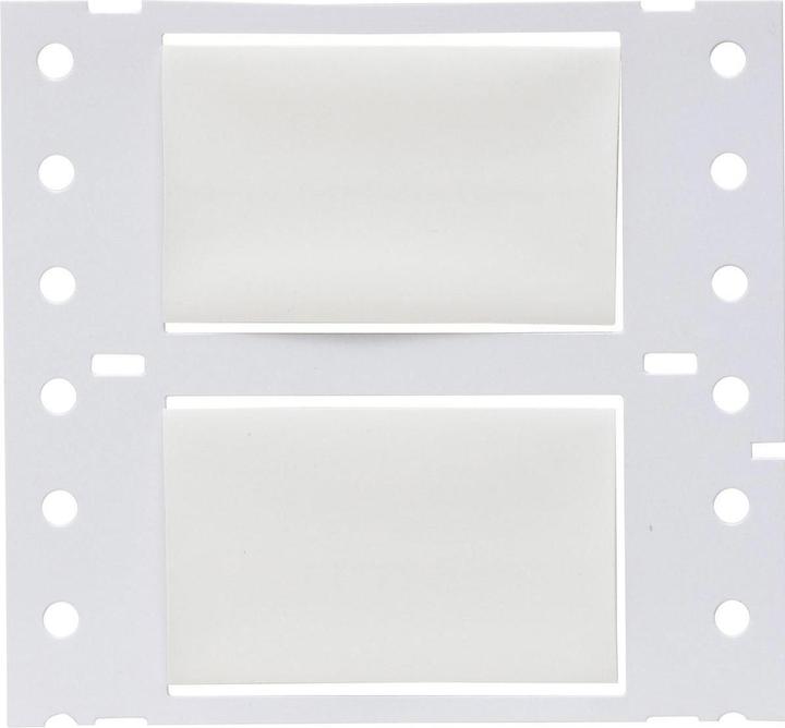 Image du produit Brady HX-750-2-WT, B-7642, Gaine thermorétractable Heatex 2:1, blanche, 50 x 31,4mm, pour diamètre de