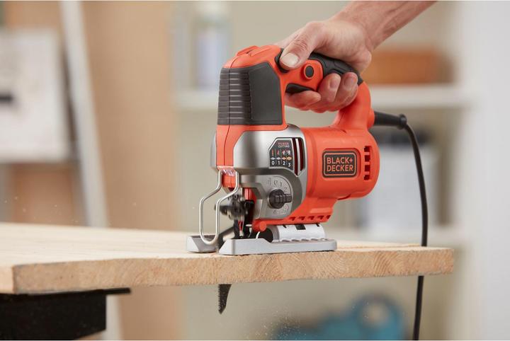 Productafbeelding Black & Decker B&D pendelactie decoupeerzaag BES610K-QS
