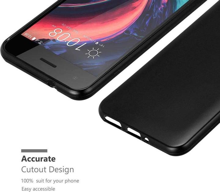 Actual product image Cadorabo TPU Matt Metallic Cover (HTC Desire 10 Pro)