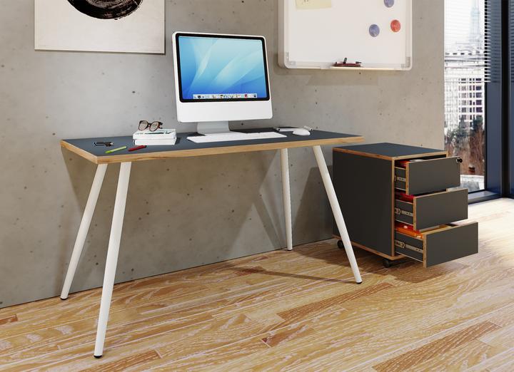 Produktbild VCM Holz Schreibtisch Bürotisch Salia 138x80