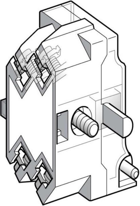 Actual product image Schneider Electric Contact block 1 NO contact