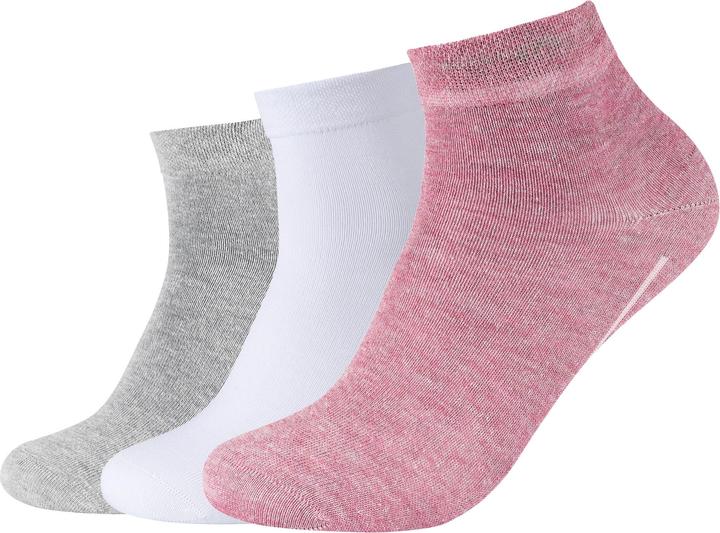 Camano Unisex ca-soft organic GOTS Quarter 3p (3er Pack, 35, 38)