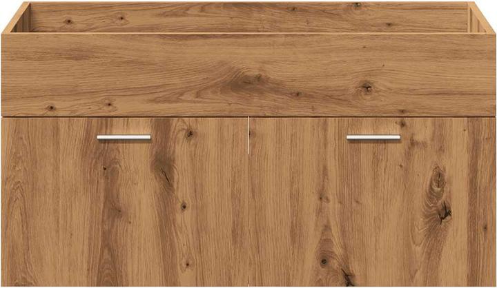 Produktbild VidaXL 4-tlg. Badmöbel-Set Artisan-Eiche Holzwerkstoff Badmöbelset