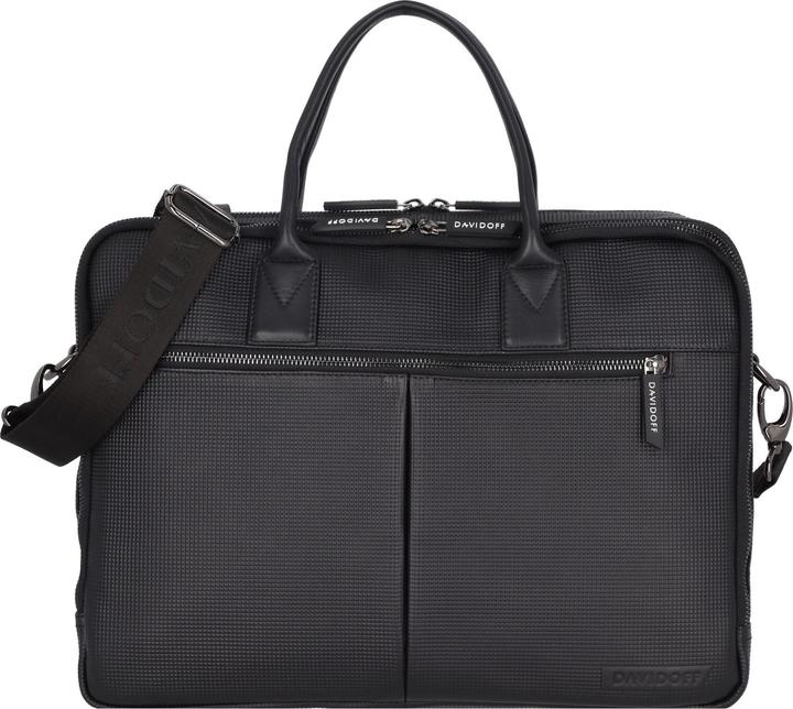Image du produit Davidoff Paris Porte-documents en cuir 39 cm Compartiment pour ordinateur portable