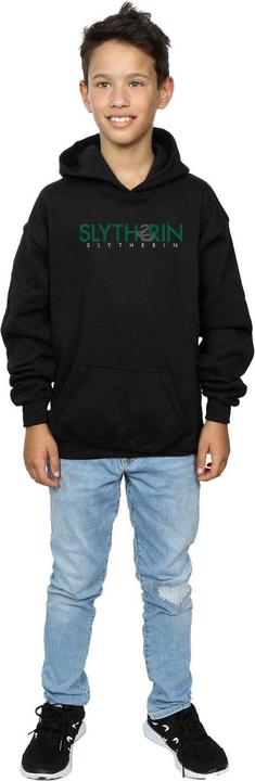 Produktbild Slytherin Text Kapuzenpullover Jungen (140, 146)