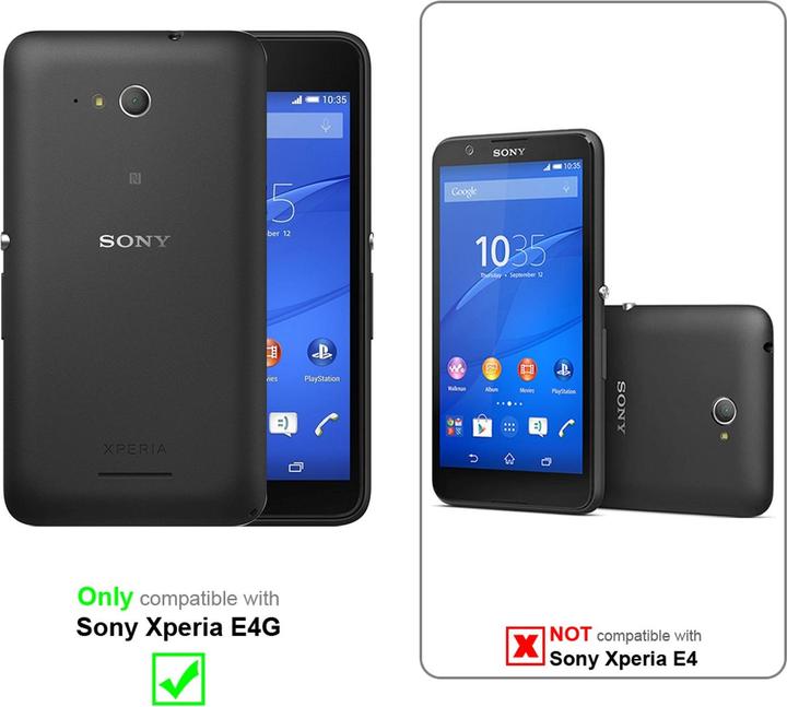 Actual product image Cadorabo display protection glass (1 Piece, Sony Xperia E4G)