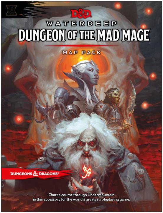 Wizards of the Coast Dungeons & Dragons RPG Waterdeep: Dungeon of the Mad Mage - Maps & Miscellany englisch (Englisch)
