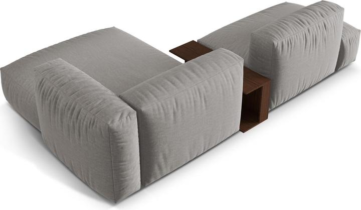 Image du produit Micadoni Canapé D'Angle Droit Modulaire, "Martina", 2 Places, 292x176x75 Fabriqué en Europe (Canapé d'angle)
