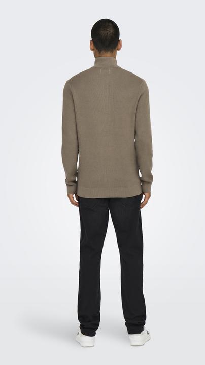 Image du produit Only & Sons Onsphil Reg 12 Struc Half Zip Knit Noos (XS)