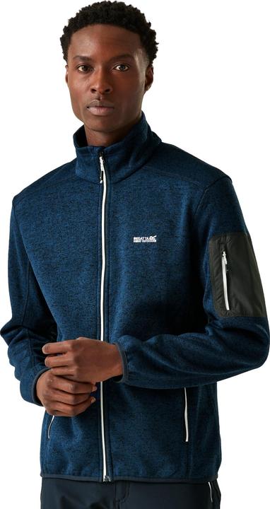 Actual product image Regatta Mens Newhill Marl Full Zip Fleece Jacket (XL)