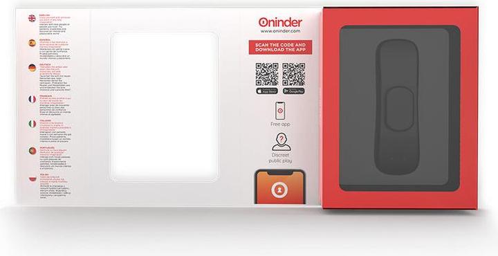 Actual product image Oninder Manila Panty Rechargeable Vibrator 9 Speeds 9.6 cm X 2.6 cm - Free A