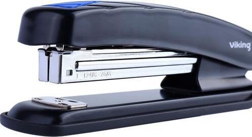 Actual product image Office Depot Stapler Half strip Half strip 20 sheets Blue, black (20 Sheets)