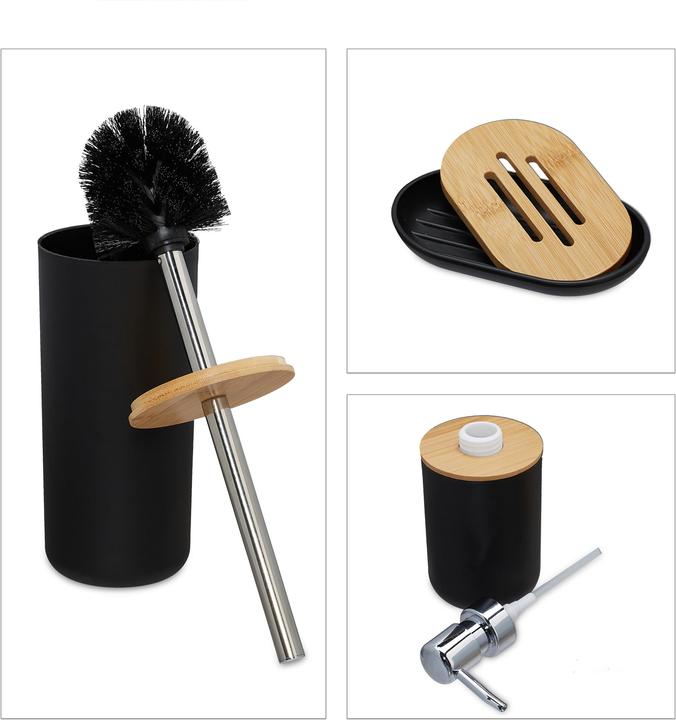Image du produit Relaxdays . Ensemble de salle de bain